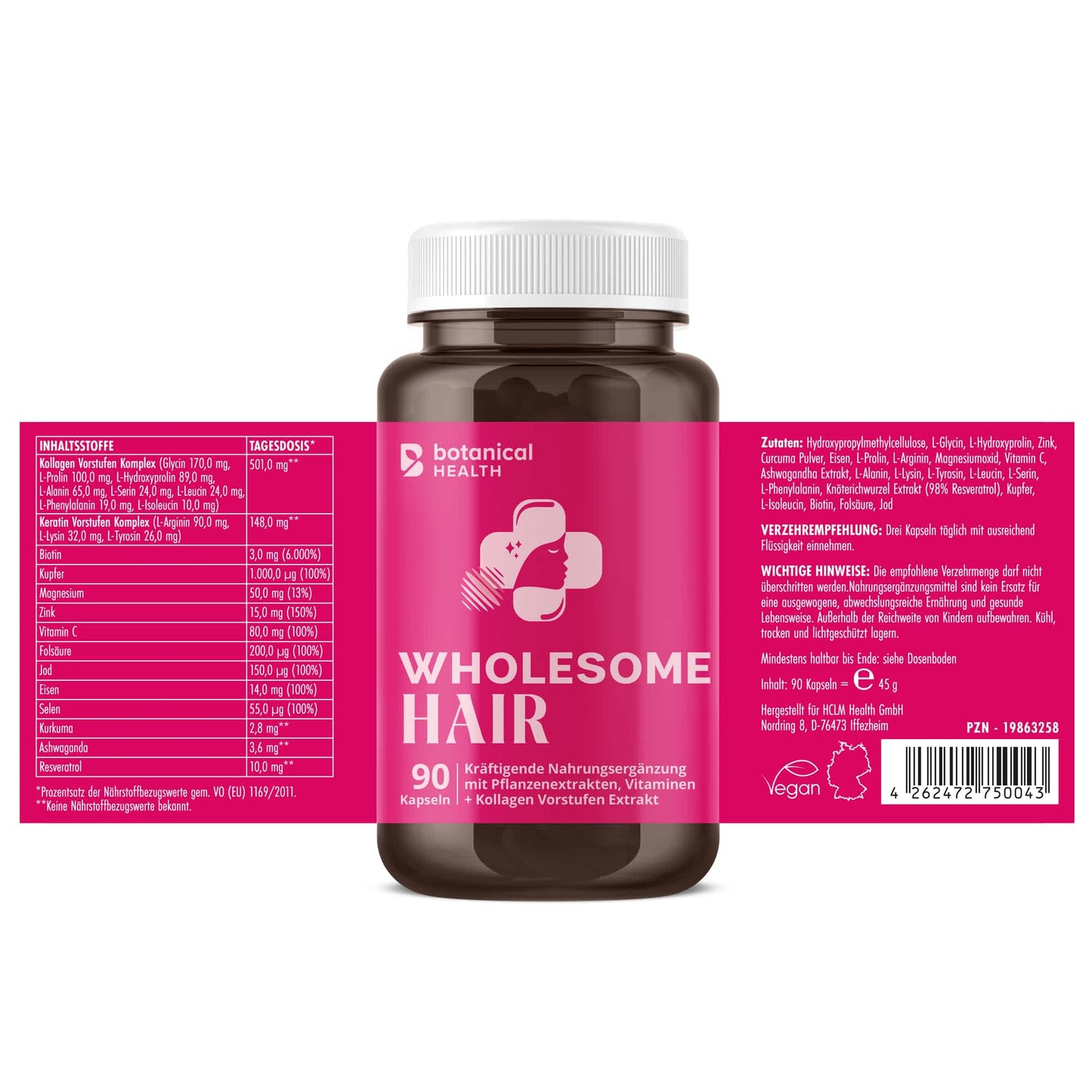 Botanical Health - WHOLESOME HAIR